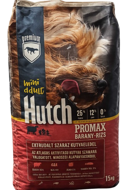 Hutch Mini Adult Bárány-Rizs 15kg