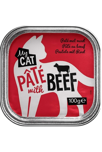My Cat Pástétom Marha 100g 16db/dob