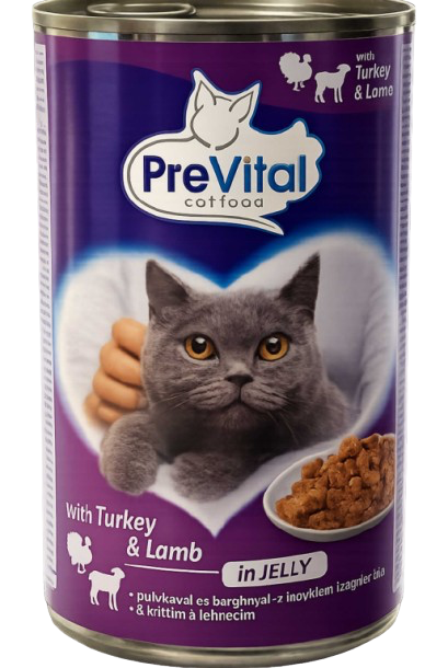 Prevital Konzerv Pulyka-Bárány 415g