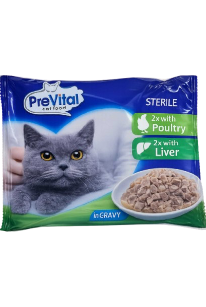 Prevital Tasakos Sterile Máj Szósz 4db 100g