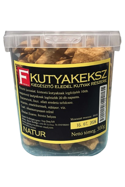 Vödrös Keksz Natúr 300g