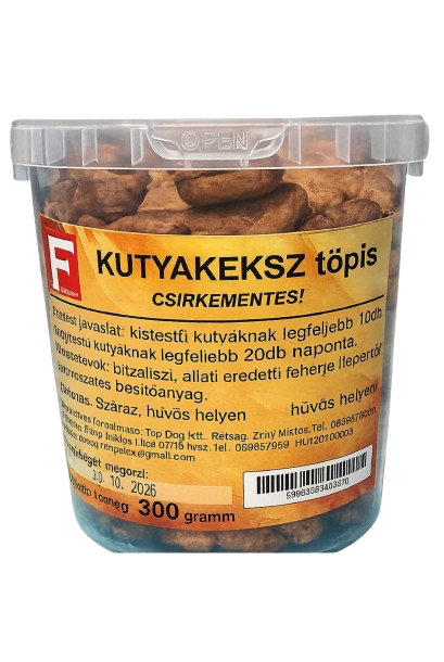 Vödrös Keksz Töpis 300g